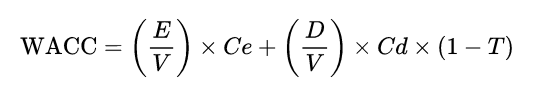 wacc formula